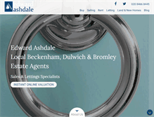 Tablet Screenshot of edwardashdale.com